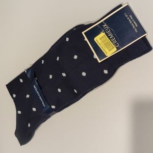 Daniel Cremieux Italian Cotton Socks shoe size 6-12.5 made in Italy